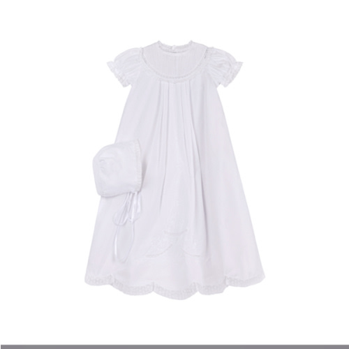 Girls Pintucked Yoke Special Occasion Gown Set | Feltman Brothers