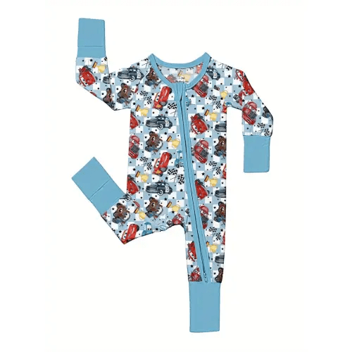 baby jumpsuit soft bamboo fiber blue - Temu