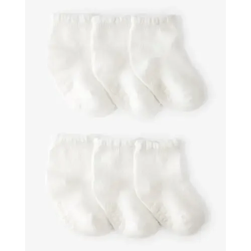 Baby 6-Pack Scallop Edge Crew Socks - Carter's | Carter's