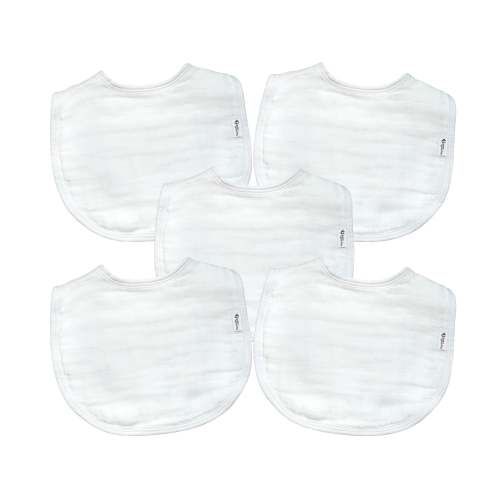 green sprouts® Muslin Bibs made from Organic Cotton (5 pack)