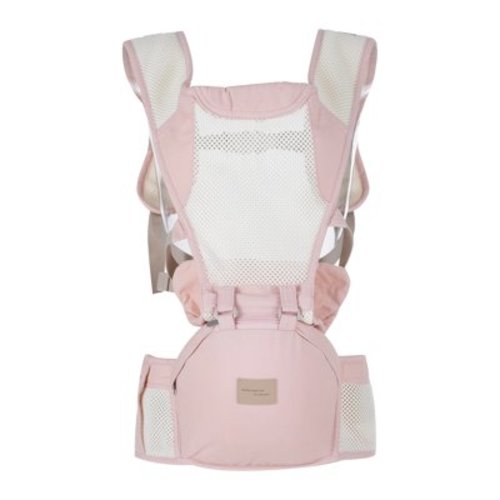 All-Position Baby Carrier with Hip Seat Lumbar Support, Angled Waist Stool, Soft and Breathable, for 3-36 Months Infant to Toddler, 7-44lbs
