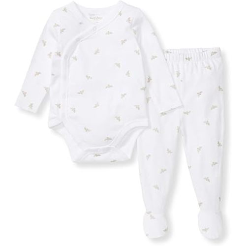 Burt's Bees Baby Unisex Bodysuit and Pant Set, 100% Organic Cotton