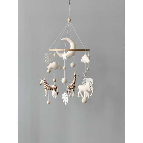 Safari Animal Nursery Mobile