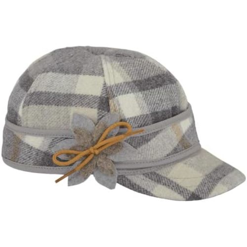 Stormy Kromer Lil' Petal Pusher Cap - Kids' Decorative Winter Hat, Wool Hat with Ear Flaps