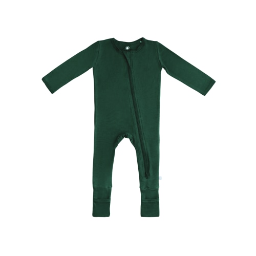 Baby Bamboo Pajamas - Forest Green