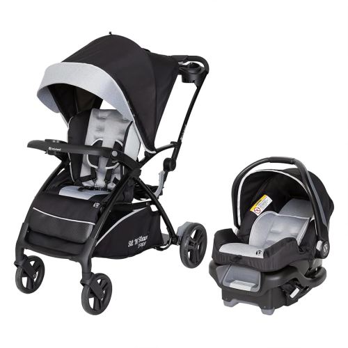 Baby Trend Sit N’ Stand 5-in-1 Shopper Travel System, Moondust