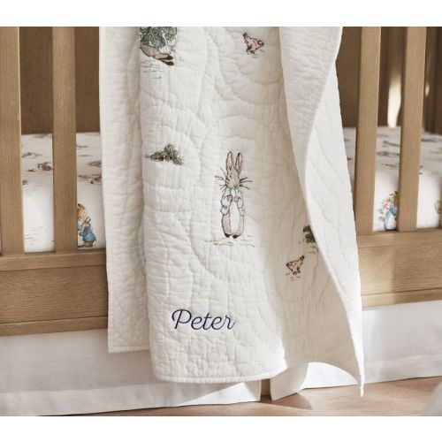 Peter Rabbit™ Baby Quilt | Pottery Barn Kids