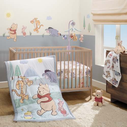 Winnie the Pooh & Friends 3-Piece Crib Bedding Set