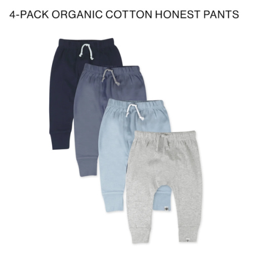 4-Pack Organic Cotton Honest Pants | Honest Baby Clothing