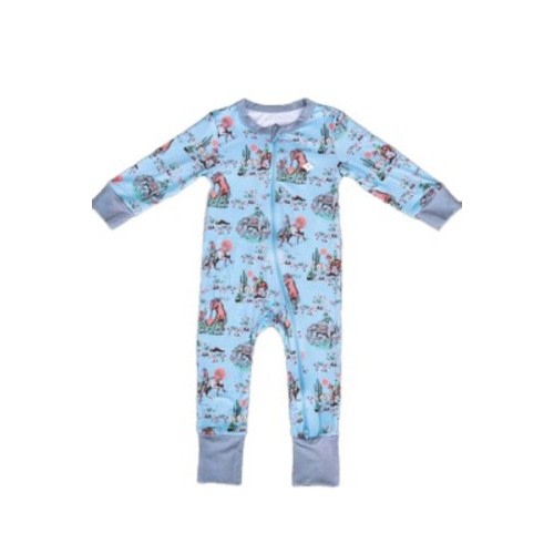 Baby Burlebo Full Zip Convertible Pajamas | SCHEELS.com