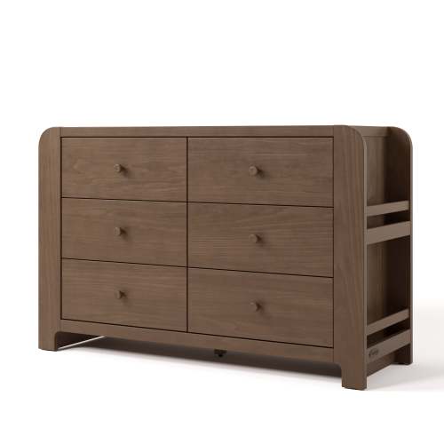 Read-with-Me® 6 Drawer Dresser with Bookshelves