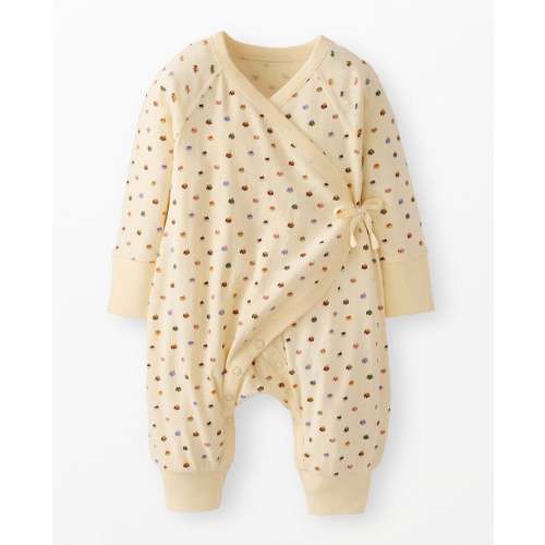 Baby Pointelle Crossover Romper | Hanna Andersson