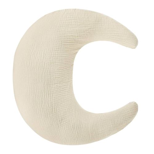 SWESEN Nursing Pillow Cover, Soft Removable Cover for Breastfeeding Pillows, Pillow Slipcover for Baby Boys and Girls, Comfortable & Breathable, Apricot, Washable (Only Cover)