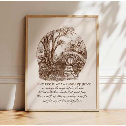 LOTR Wall Art Print,