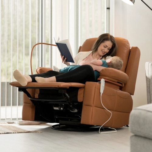 Rocking Nursery Chair for Breastfeeding – MAMAZING