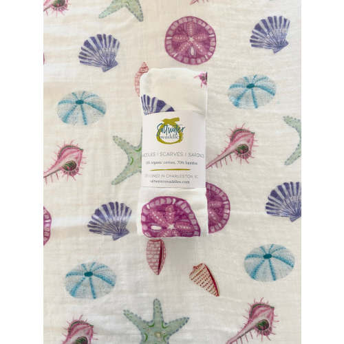 Sea Shells - Swaddle