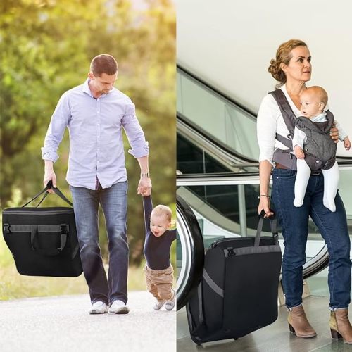 SCTEL Car Seat Travel Bag for Airplane Fits  Nuna Pipa
