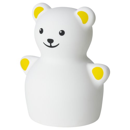 TÖVÄDER LED night light - bear battery operated