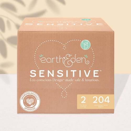 Earth & Eden Baby Diapers, Size 2, 204 Count – Earth & Eden Brand