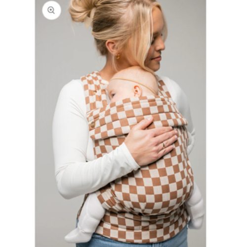 The Monarch Carrier - Mocha Check – Mabē