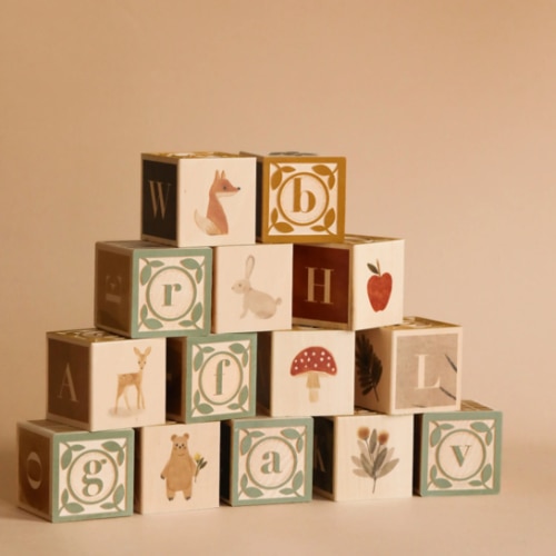 Uncle Goose Watercolor ABC Blocks– Odin Parker