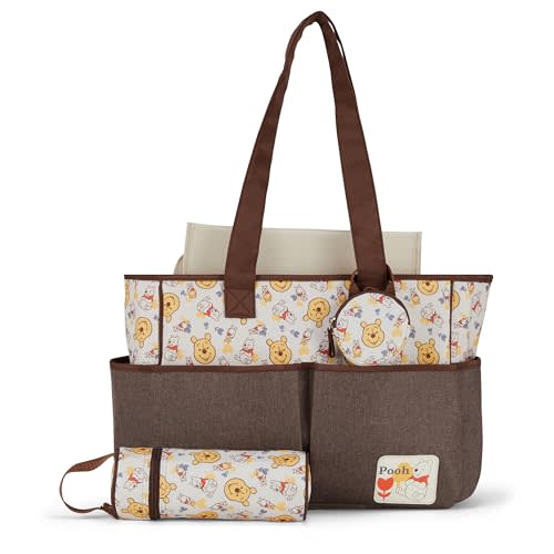 Disney Baby Multi-Functional Travel Tote Diaper Bag with Changing Pad