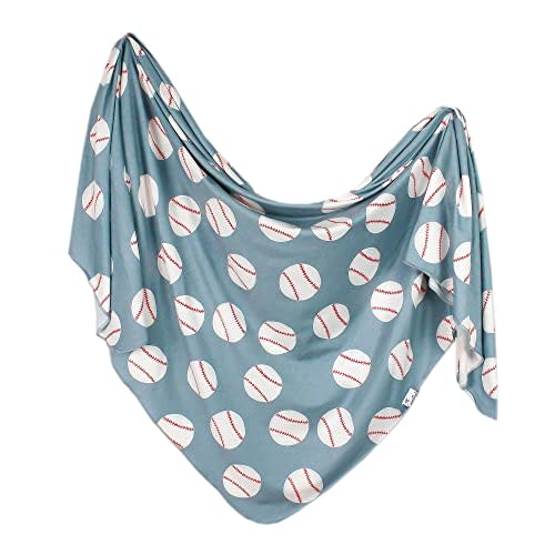 Copper Pearl Large Premium Knit Baby Swaddle Receiving Blanket Slugger