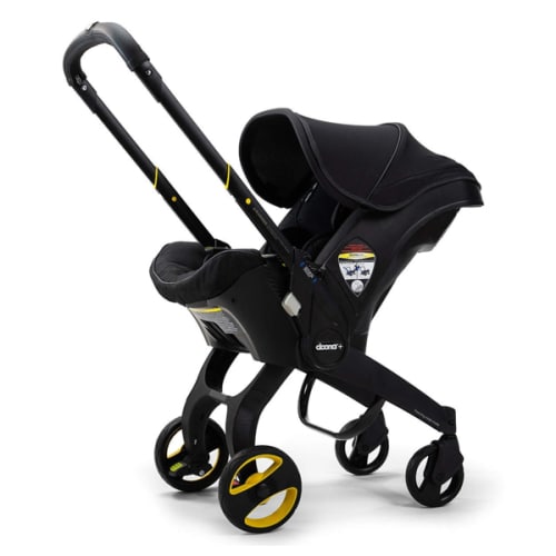 Doona ™ Midnight Black Travel Infant Car Seat & Stroller with Base - Midnight Black color