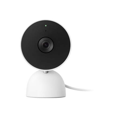 Google, Security Camera, Indoor Wired, Snow, 3.9" x 2.5" x 2.2"
