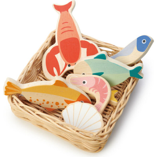 Seafood Basket - Tender Leaf Toys | Maisonette