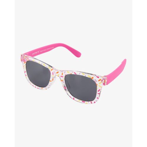 Baby Confetti Print Wayfarer Sunglasses - Pink - Carter's | Carter's