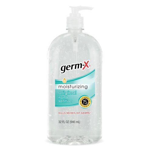 Germ-X 32-oz Fragrance-Free Hand Sanitizer Bottle Gel