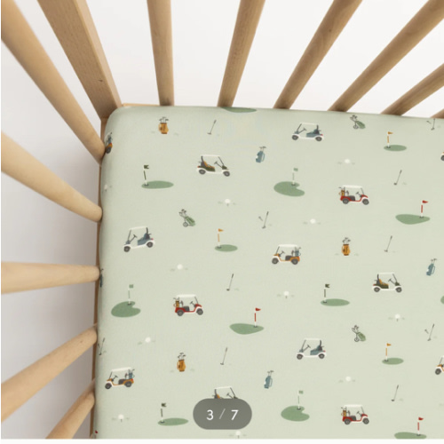 Golf Crib Sheet – Brave Little Ones