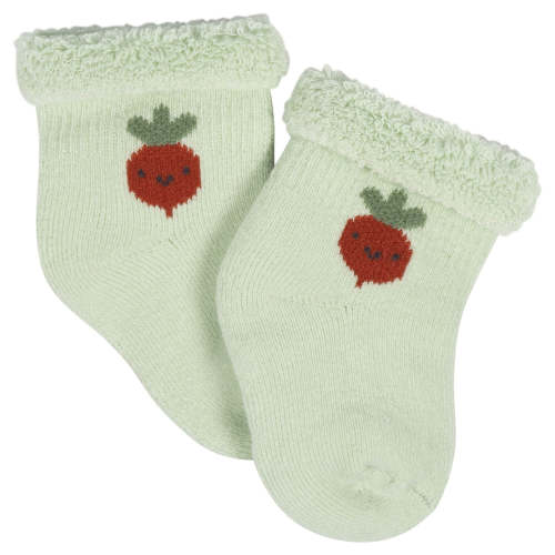 12-Pack Baby Neutral Happy Veggies Terry Wiggle Proof® Socks – Gerber Childrenswear