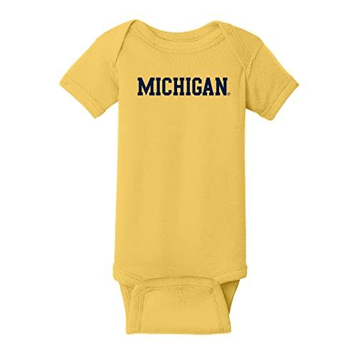 NCAA Officially Licensed College - University Team Color Basic Creeper Bodysuit