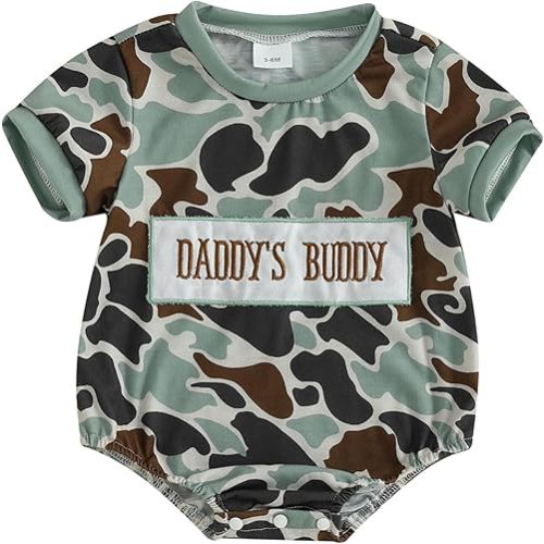Newborn Baby Boy Outfit Mamas Boy Bubble Romper Dinosaur Short Sleeve Bodysuit Infant Summer Clothes 0-18M