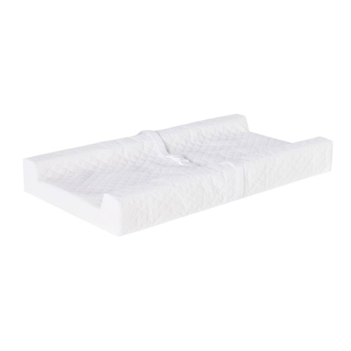 Regalo Baby Basics Non-Slip Infant Changing Pad with Patented Easy-Grip System – Water Resistant Cover, Compatible With Standard Changing Pad Covers and Dressers, Safe and Secure, White