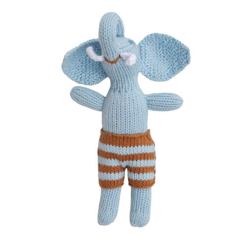 Original Boy Elephant Rattle