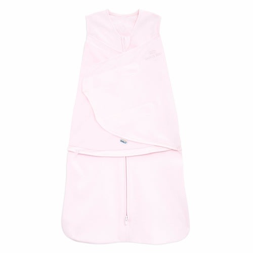 Pink Cotton Muslin Swaddle | HALO