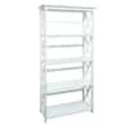 Casual Home Montego White Open Bookcase 324-51