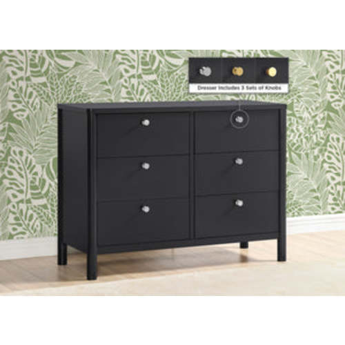 Brooks 6 Drawer Dresser with Interlocking Drawers