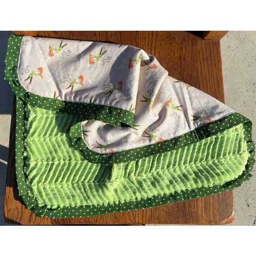 NEW…Peter Pan Smaller Minky Blanket...Ready to Ship