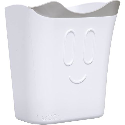 Ubbi Bath Rinse Cup for Babies & Toddlers, Baby Hair Rinse Cup, Newborn Bath Time Essential, Tear-Free Bath Accessory, White