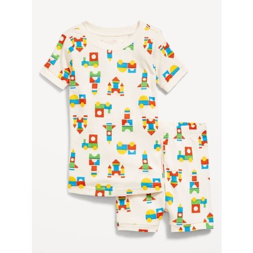 Unisex Printed Snug-Fit Pajama Set for Toddler & Baby