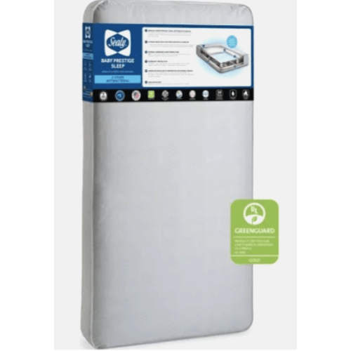 Sealy Baby Prestige | Antibacterial Crib Mattress | Toddler Mattress