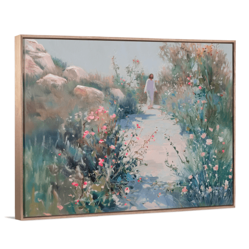 Risen - Framed Canvas
