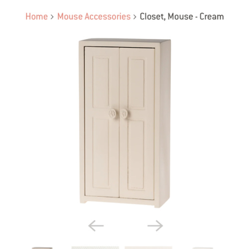 Closet for Mice, Cream - Maileg - Maileg USA