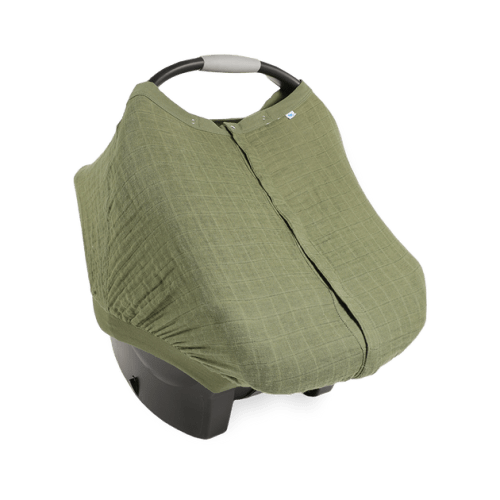 Cotton Muslin Car Seat Canopy - Fern
– Little Unicorn USA