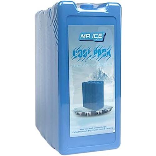 Large Ice Packs for Coolers - Reusable Ice Block for Lunch Box - Long Lasting Reusable Cooler Ice Pack for Camping, Beach, Picnics, Fishing and More