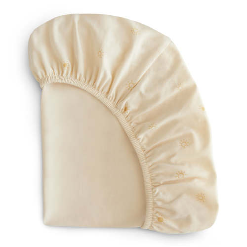 Mushie Stretchy Bassinet Sheet – Sun